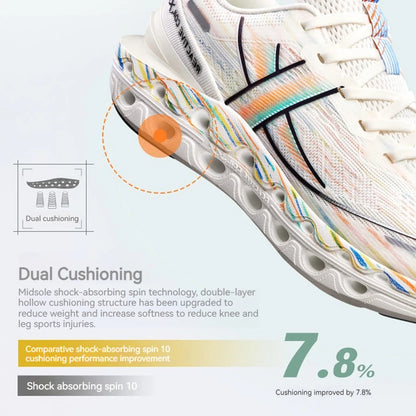 Xtep Reactive Coil 11.0 tenisice za trčanje za muškarce, ljetne sportske cipele s amortizacijom udaraca, povratnom energijom i mekim tenisicama 976219110026