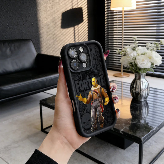 Game Fortnite Phone Case for iPhone 17e 17 16e 16 15 14 13 12 11 Air Pro Max Mini XR XS X 7 8 6 6s Plus Soft TPU Back Cover
