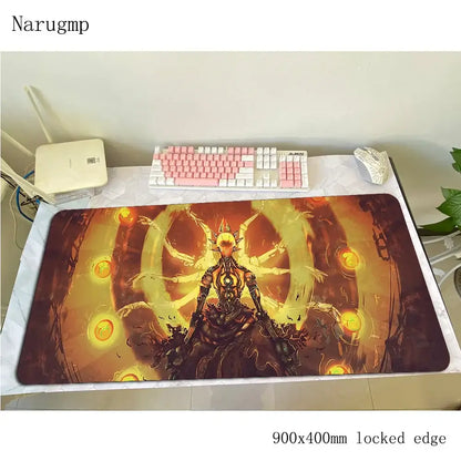 Overwatch pelės kilimėlis gimtadieniui, kompiuterio kilimėlis 900x400x3mm, didelis žaidimų pelės kilimėlis, dovana, kilimėlis pelei ir klaviatūrai, PC žaidėjo stalui