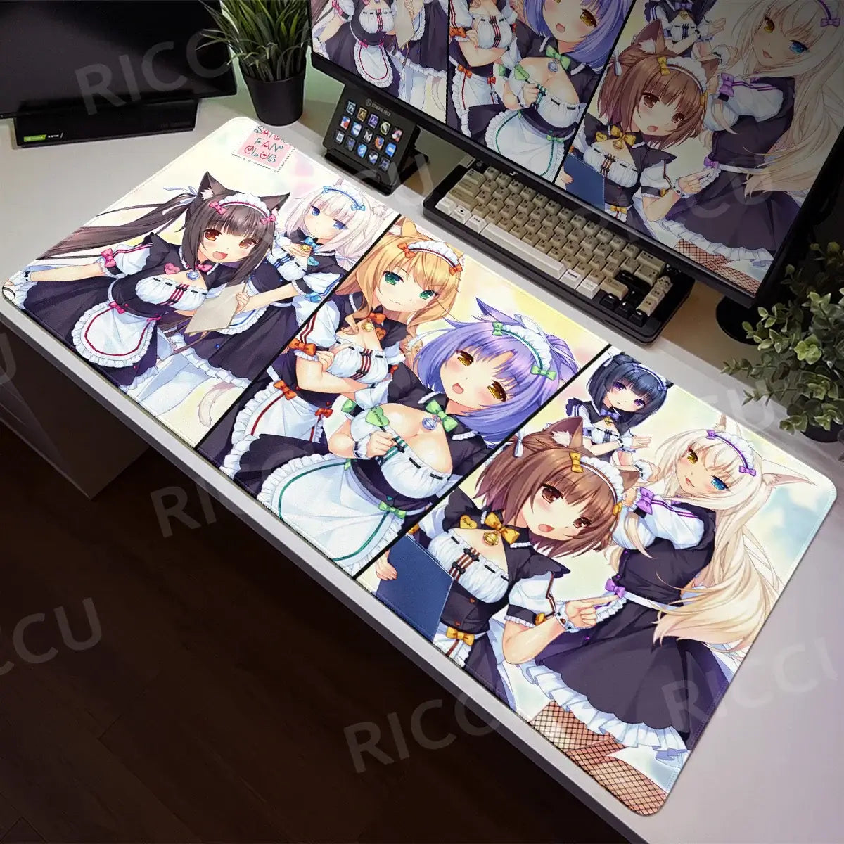 Nekopara XXL Home HD Γραφείο υπολογιστή Ποντίκι Anime Μεγάλο μαξιλάρι ποντικιού Γραφείο Φορητός υπολογιστής Επιτραπέζιος υπολογιστής Αξεσουάρ παιχνιδιών Τεχνολογία