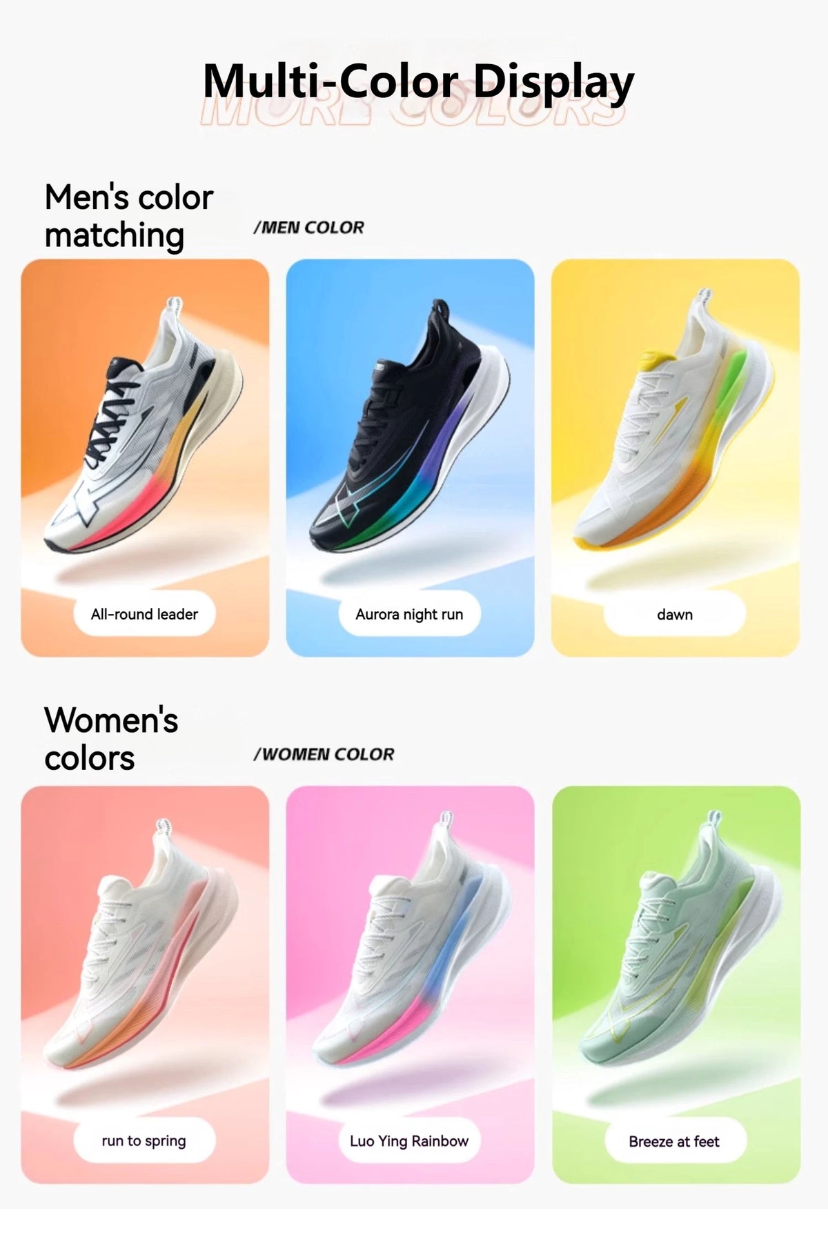 Xtep 2000KM 2.0 Running Shoes Men  Summer Professional TPU Shock Absorption Sneakers (suggest half size down) 876219110043
