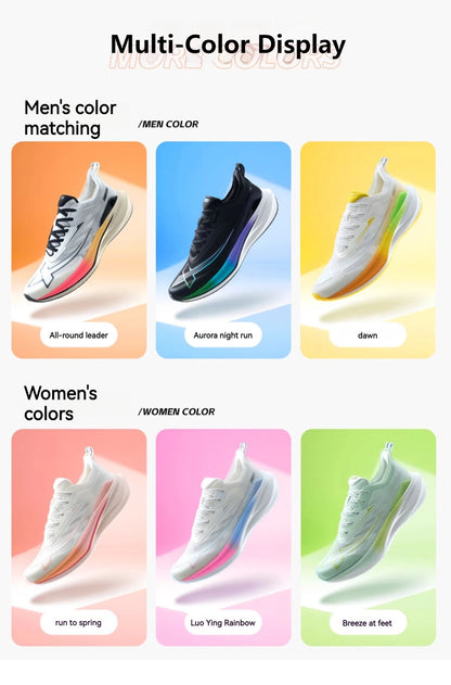 Xtep 2000KM 2.0 Running Shoes Men  Summer Professional TPU Shock Absorption Sneakers (suggest half size down) 876219110043