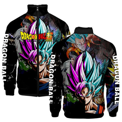 Japan Anime Harajuku Manga Dragon Ball Hoodies Sweatshirt Streetwear Winter Pullover Fashion Long Sleeve Men 3D Print Clothing