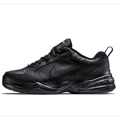 Nike Ανδρικά Παπούτσια Air Monarch IV Μαύρα Triple Black Dad Παπούτσια Τρεξίματος 415445-001