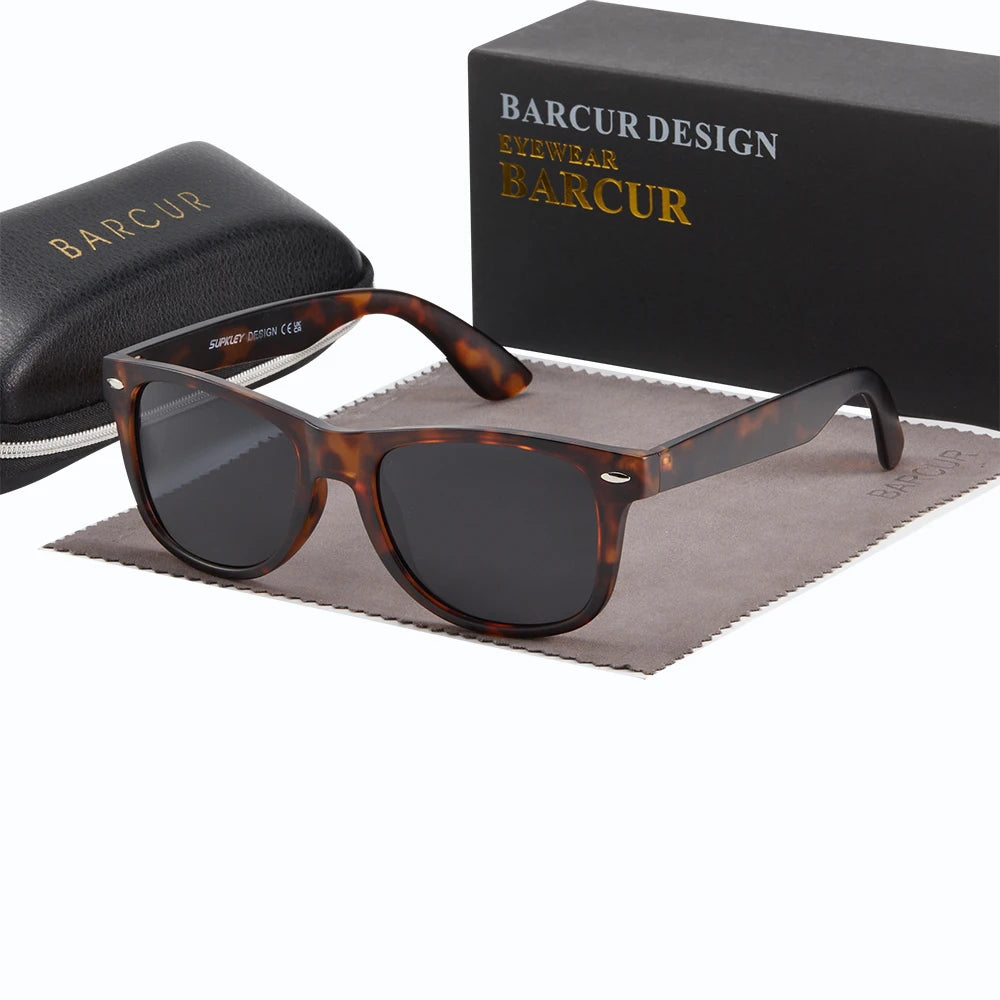 BARCUR Brand Men Sports Sunglasses Women Ultra Light PC High-quality Frame UV400 Outdoor Activity Driving Cycling Sunglasses