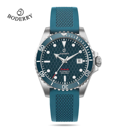 Boderry Bronze Watch Seaturtle Titanium Diver Luxury Wristwatch Automatic Mechanical Wristwatch Sport 200M Waterproof Luminous