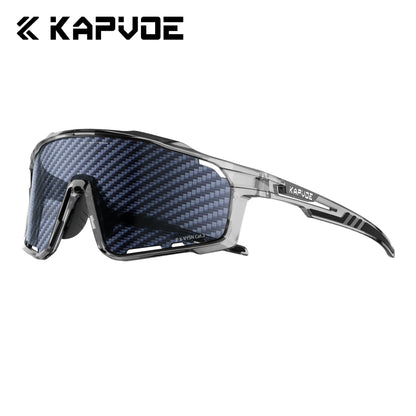 KAPVOE New Technology Nano Lenses Cycling Glasses Outdoor Sports Sunglasses Men Women Road Bike MTB Bicycle UV400 Hiking Goggles