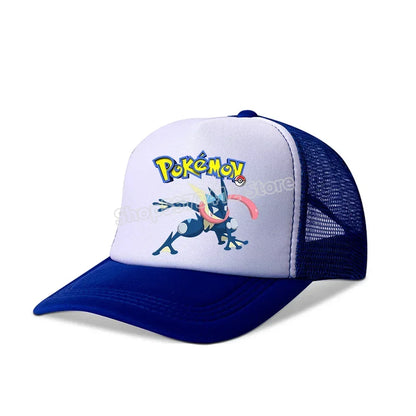 Pokémon baseball sapka Pikachu Charizard Gengar anime csúcsos sapka gyerek felnőtt nyári szabadtéri sport sapkák fiú alkalmi divat sapka ajándék