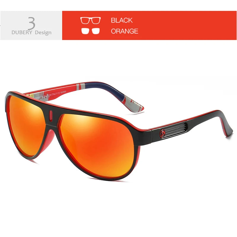DUBERY Polarized UV400 Protection Sunglasses For Men And Women 9 Colors Model 163