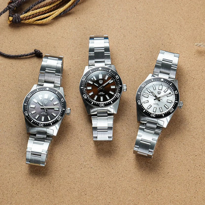 Watchdives WD1965 Luxury Men's Watch VH31 Sweep Second Quartz Movement 38mm Watch Night Light 20Bar Waterproof Watches