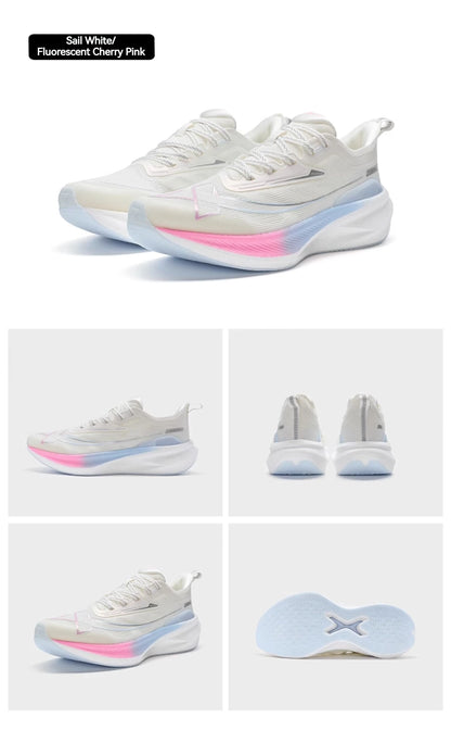 Xtep 2000KM 2.0 Running Shoes Men  Summer Professional TPU Shock Absorption Sneakers (suggest half size down) 876219110043