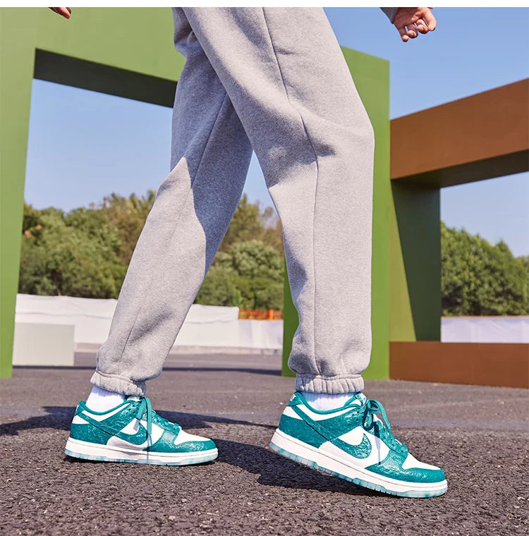 Baskets de sport rétro Nike Dunk Low pour femme, légères et amortissantes, authentiques, DV3029-100