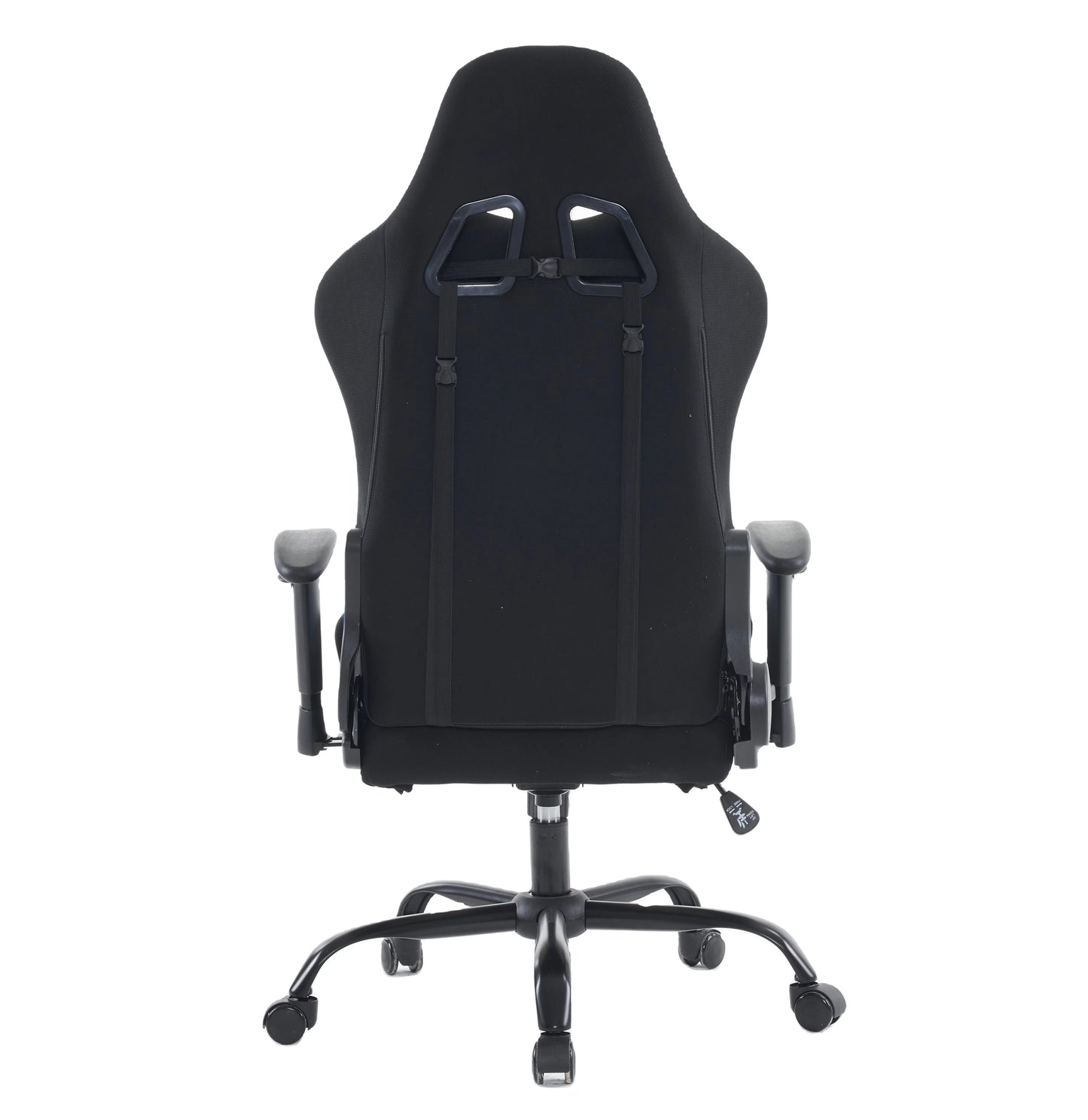Ergonomic Gaming Chair with PU Leather, High Density Foam, Reclining Racing Chair with Adjustable Armrests for Office & Gaming