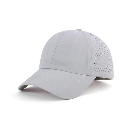 Women Ponytail Hats Summer Quick-dry Baseball Cap forTeenager Girls Sun Hats Casual Sports Mesh Woman Summer Hat Outdoor Travel
