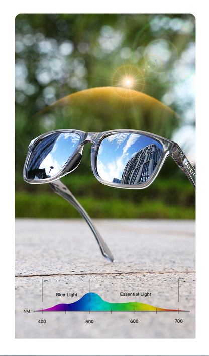 SCVCN Women's Sunglasses 2026 Polarized Men Camping Hiking Driving Glasses Sports UV400 Lenses Y2K Glasses Luxury Eyewear