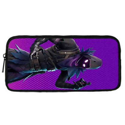 Hot Game Child School Backpack with Lunch Bags ,Design-F-FortniteS Pencil Bags ,School Bags for Boys Girls Best Gift