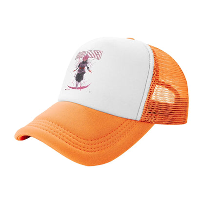 Dragon Ball Black Goku Trucker Cap Men Women Hat Sun Hat Sports Cap Adjustable Polyester Mesh Baseball Cap Summer, produit gaming premium Fraquane, équipement gamer