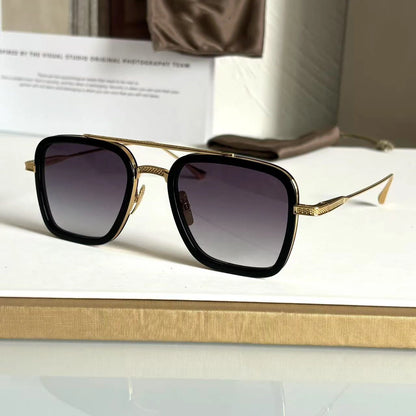 DT FLIGHT 006 Luxury Mens And Womens Sunglasses Top Quality 18K Designer Eyeglasses Acetate UV400