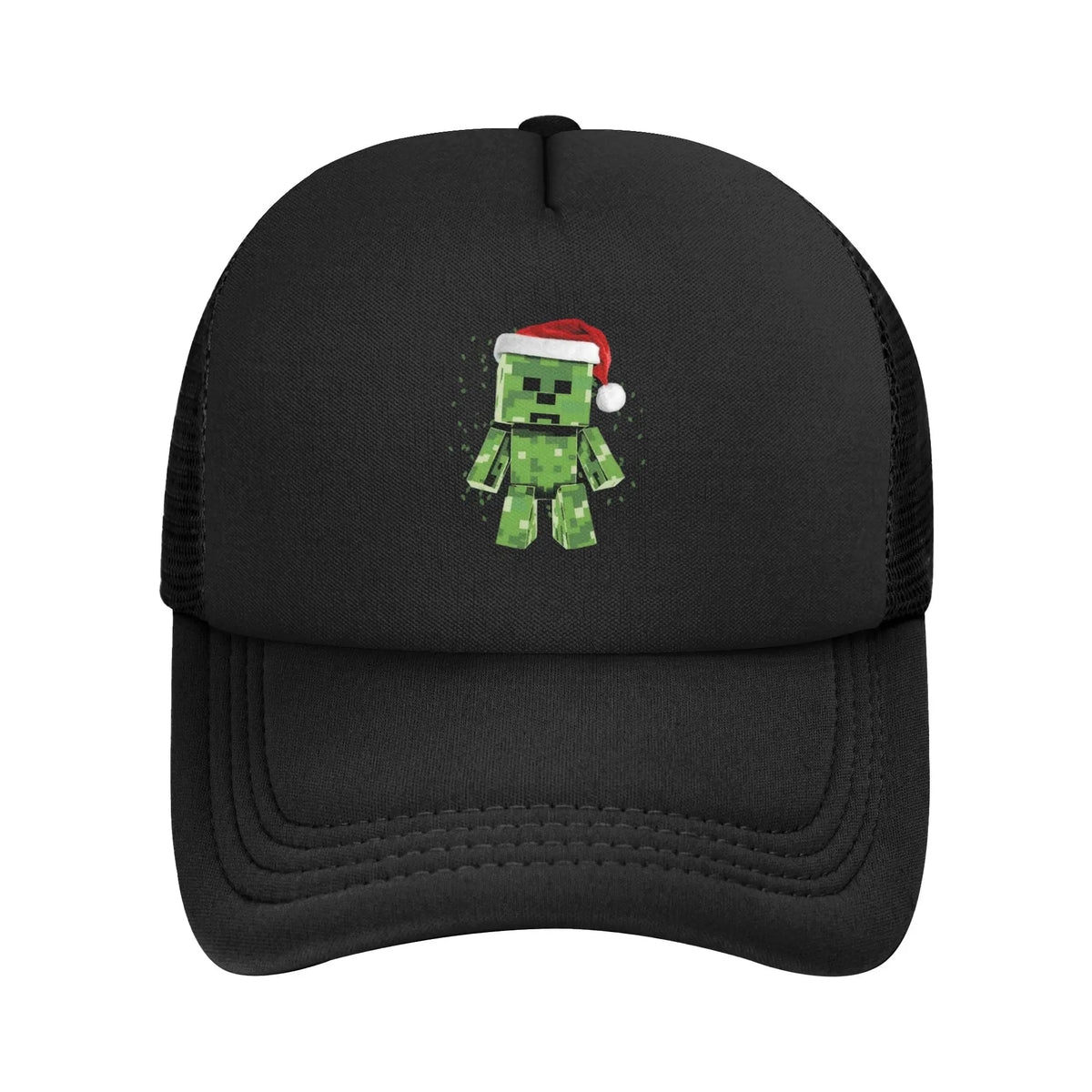 Czapki typu „trucker” dla dorosłych z motywem zombie, wrogich mobów, czapki baseballowe z siateczką, czapki poliestrowe, czapki przeciwsłoneczne, czapki golfowe z regulacją, czapki letnie