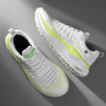 Men's Cushioning Running Shoes EVA Midsole for Shock Absorption Lightweight & Breathable Mesh Sports Sneakers Gym and Walking
