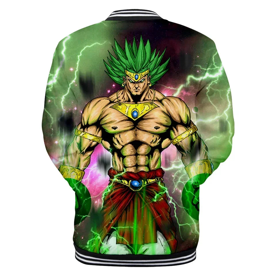 Dragon Ball Goku Kid Men Zipper Hoodie Cartoon Japan Style Anime Women Sweatshirt 2025 New Fashion Children Jackets Coat