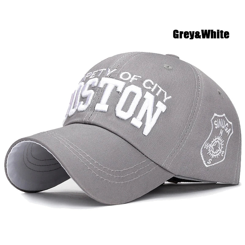 Soft Top Sports Baseball Cap Cotton 3D Embroidery Unisex Snapback Cap Tennis Hat Dad Cap