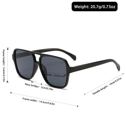 3pcs European and American retro style men's and women's fashionable sunglasses trend versatile summer sun shading and UV protec