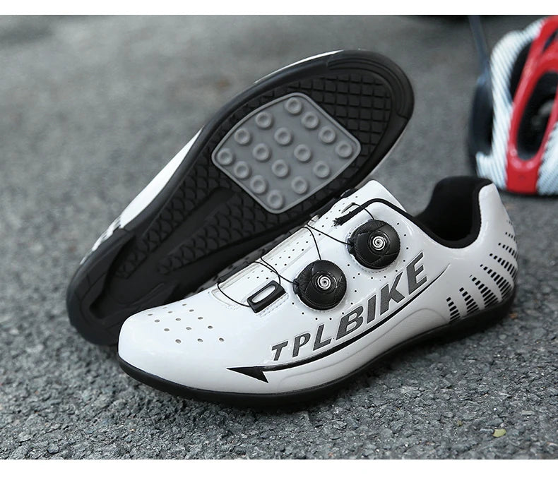 New Men's and Women's Bicycle Shoes,Outdoor Cycling Shoes,Three Functional Soles,Professional Training Shoes