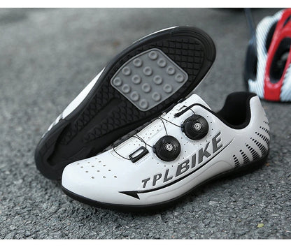New Men's and Women's Bicycle Shoes,Outdoor Cycling Shoes,Three Functional Soles,Professional Training Shoes