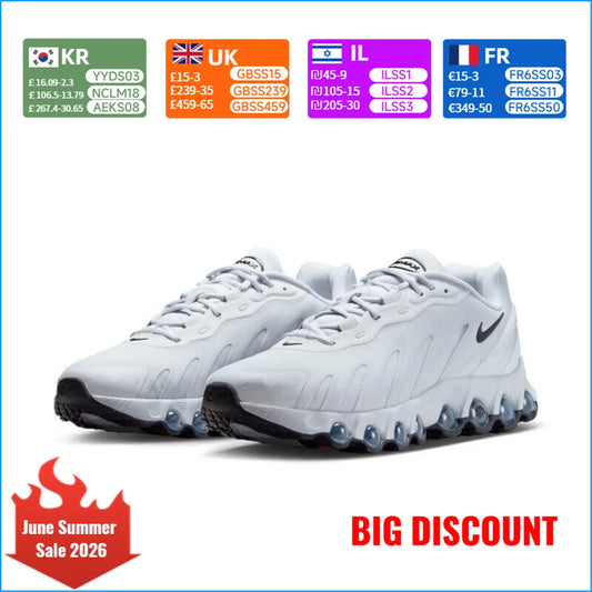 Nike Air Max Dn8 Soft and Comfortable Low-Top Running Shoes Men's White FQ7860-010