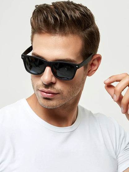 2pcs Fashion classic men's sunglasses UV protection driving outdoor sunglasses