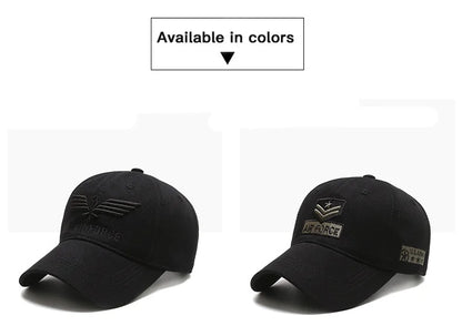 Four Seasons HatsMen's Trendy HatsKorean Casual HatsSpring and Autumn Outdoor SunhatsCamouflage Sunscreen Men's Baseball Caps