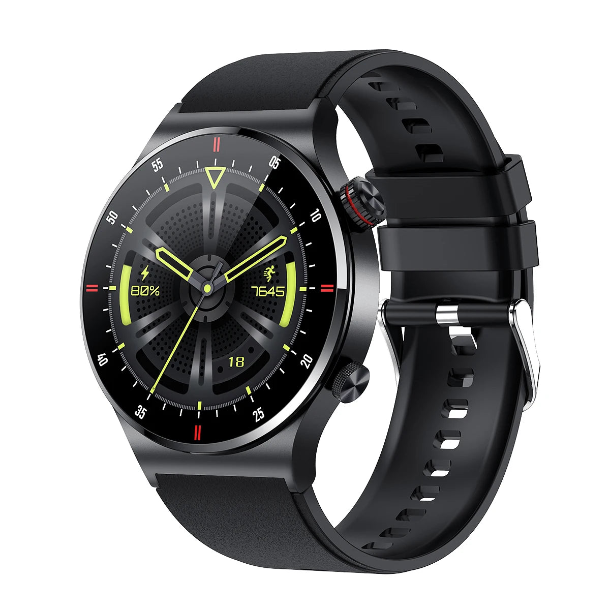 Luxury QW33 Smart Watches Men NFC Wireless Call Fitness Waterproof Sports Wrist Intelligent Smartwatches for Women Android 2026