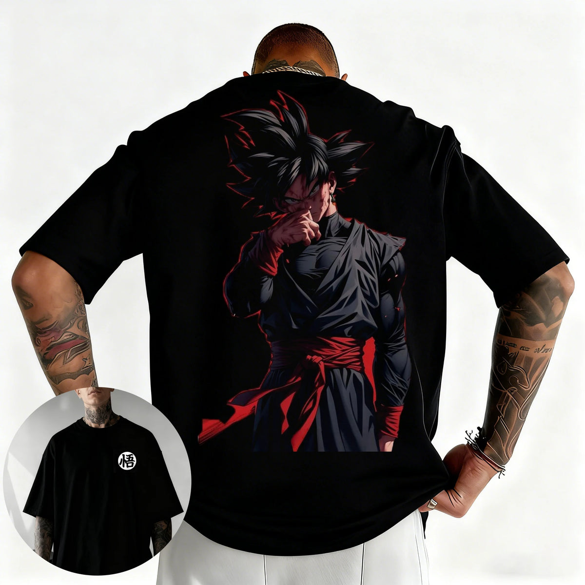 Dragon Ball Japanese Anime Printed Men's T-Shirt Majin Buu Boys Children Harajuku Short Sleeve Kids Goku T-shirt Summer Clothing