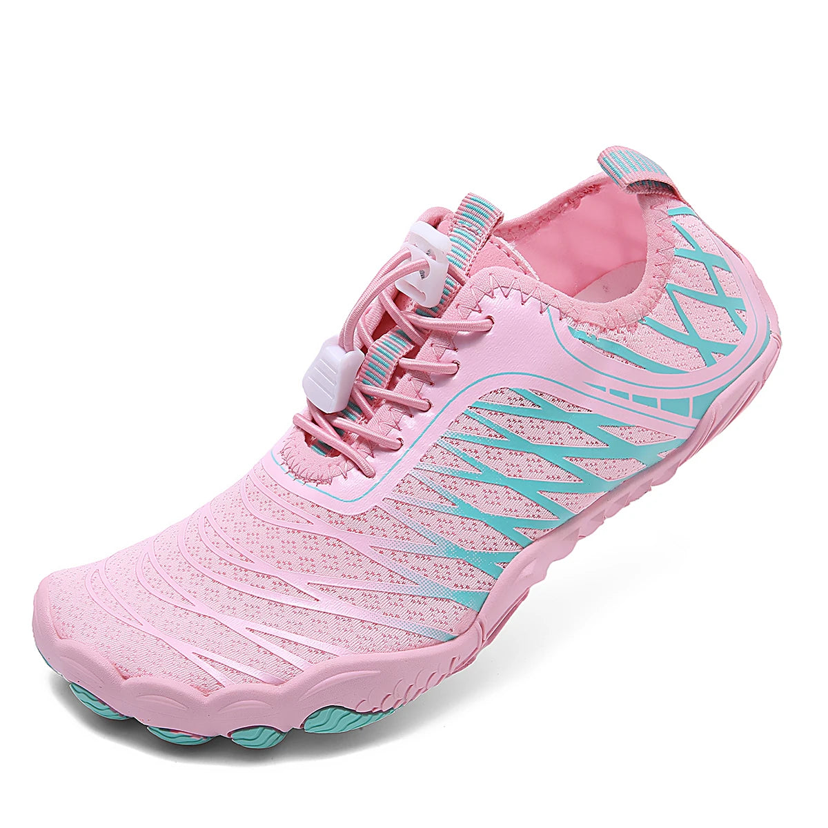 Oiaano wide toe man barefoot black shoes, woman sports sneaker unisex water booties, male aqua beach soft sole light breathable