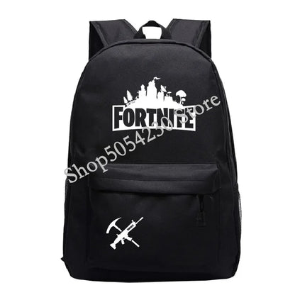Fortnite Children's Backpack Large Capacity Bolsa Escolar High Quality Waterproof Men Women Victory Game Stationary Kid Rucksack