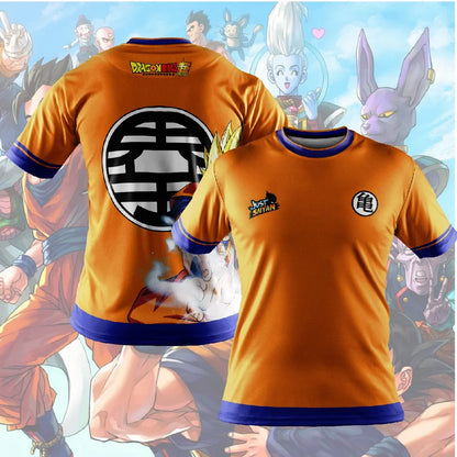 Muške majice Dragon Ball Z majica za dječake dječja odjeća ljetni kratki rukav dječje majice s crtanim motivom gornji dijelovi majica za dječake
