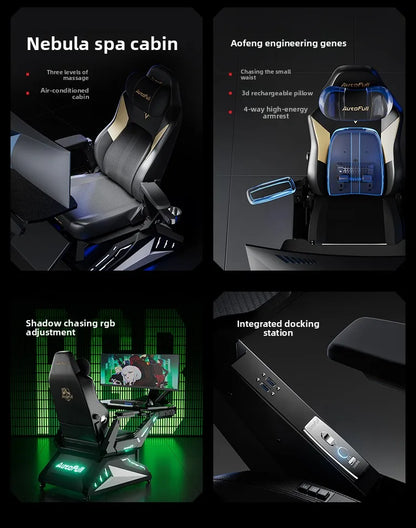Gaming Office Ergonomic Chair E-sports Pod E-sports Warehouse Cockpit Space Cabin Desk Computer Armchair Silla Ergonomica Chairs