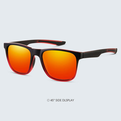 Fashion Sun Glasses Square Polarized Sunglasses man Driving Fishing Luxury Brand Designer UV400 Eyewear