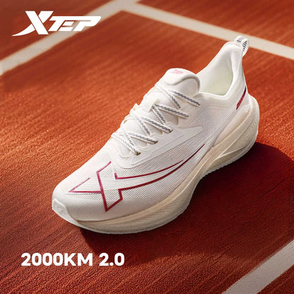 Xtep 2000KM 2.0 Running Shoes Men  Summer Professional TPU Shock Absorption Sneakers (suggest half size down) 876219110043