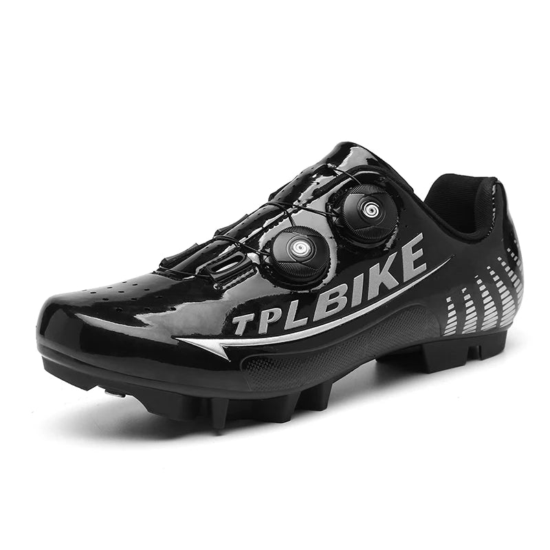New Men's and Women's Bicycle Shoes,Outdoor Cycling Shoes,Three Functional Soles,Professional Training Shoes