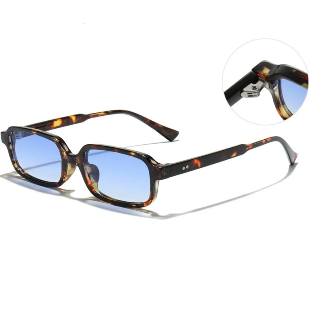 KLASSNUM Sunglasses Woman 2026 Trendy Rectangle Small Square Frame Sun Glasses Luxury Brand Designer Driving Anti UV400 Eyewear