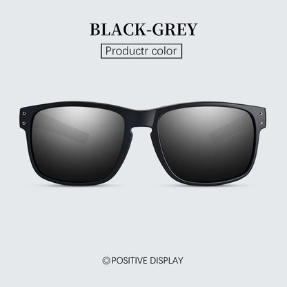 Men's Sunglasses New Arrival Square Polarized Sunglasses Goggles Sun Glasses TR90  With UV Protection