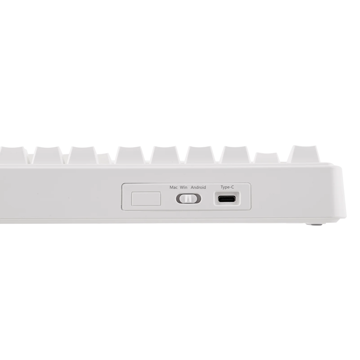 Teclado mecânico EPOMAKER x AULA F75 com fio, 75%, layout ANSI US, gasket, hot-swap, para Mac/WIN/Android, com botão rotativo