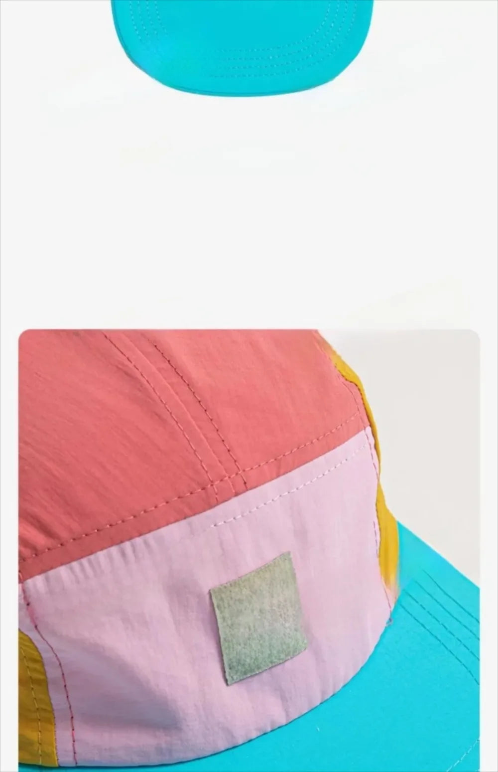 Retro Japanese Style Hip-hop Hats 5 Panel Thin Flat Brimmed Baseball Cap Quick-drying Breathable Sunscreen Hat Unisex