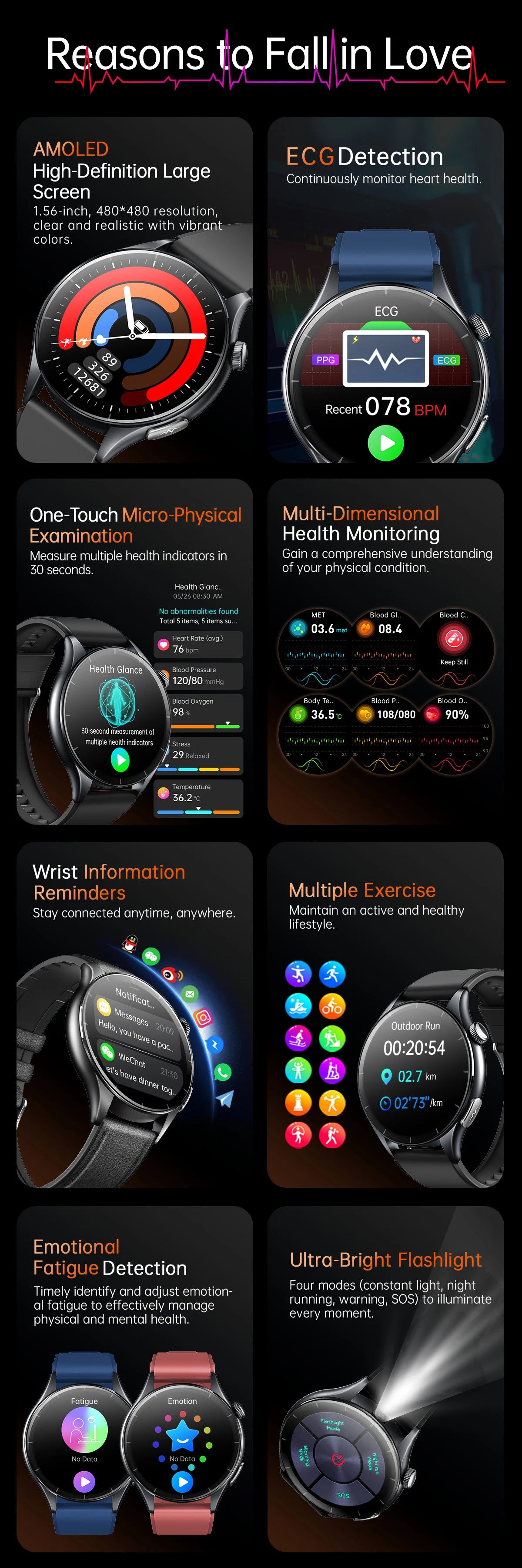 For XIAOMI 2025 New ECG+PPG Smartwatch Precise Uric Acid Blood Lipids Pressure Body Analysis Smart Watch Men BT Call NFC Watches