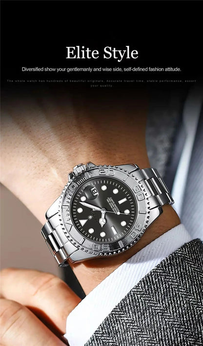 Luxury Watch Man High Quality New Brand Sports Fashion Quartz Wristwatches Men Gifts Automatic Watches Mens Coffee Digital Clock