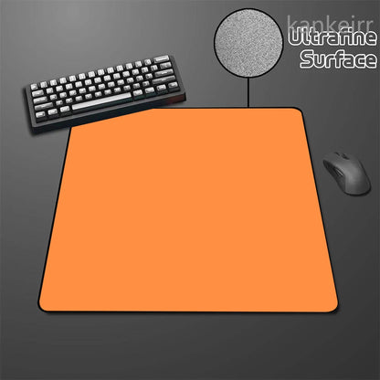 Tappetino mouse Black Speed a tinta unita, altamente elastico, con base antiscivolo, tappetino gaming premium per e-sport, superficie ultrafine, deskmat