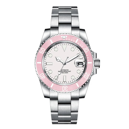 Custom watches Luxury Sapphire MIYOTA/NH35 Automatic Wristwatch Mechanical Mens Watch Sterile Dial Ceramic 10Bar Lume Male Clock