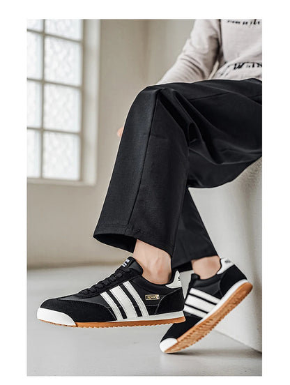 Men's Lightweight Forrest Gump Shoes, Soft Surface Non-Slip Sneakers, Retro Versatile Casual Shoes